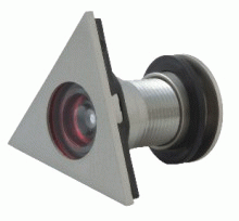 Brass Door Eye Triangle